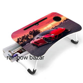 Printed Laptop folding Table CAR